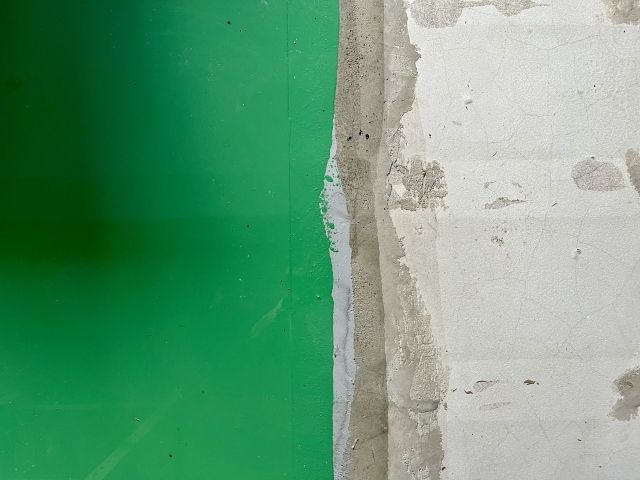 工場の床の塗り替え工事