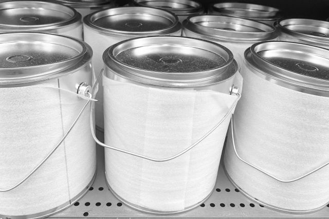 高耐久性塗料による工場外壁塗装